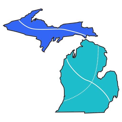 Michigan Offroad Trail Map app icon