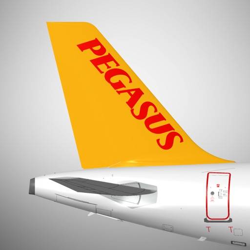 Pegasus: Günstige Flugtickets Symbol