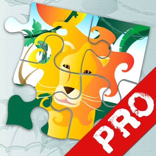Barnpussel: Djungeldjur PRO app icon