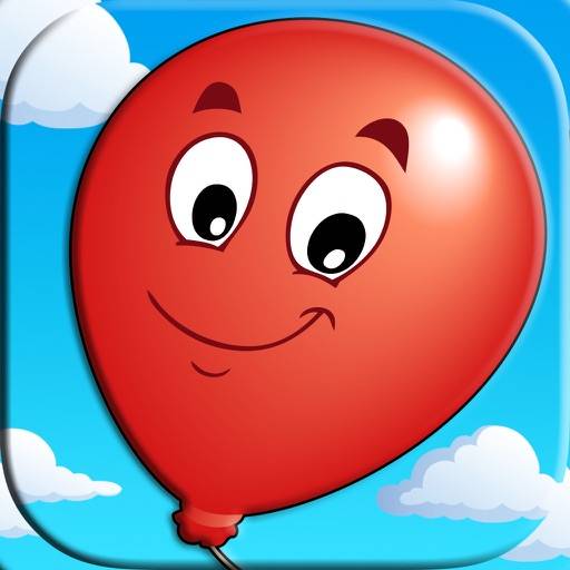Kids Balloon Pop Language Game Symbol