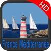 France Mediterranean HD Charts icône
