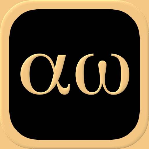 Grekiska bokstäver & alfabetet app icon