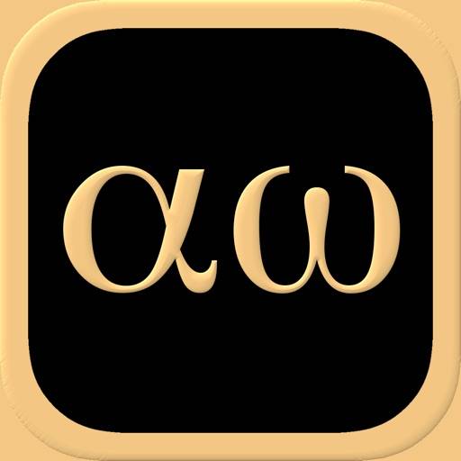 Lettres grecques et alphabet 2 app icon