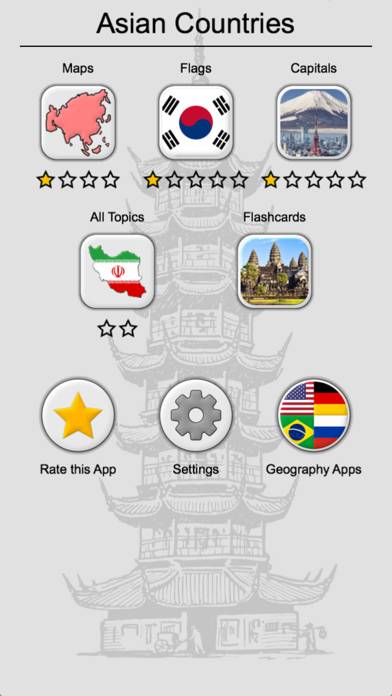 Asian Countries & Middle East screenshot #3