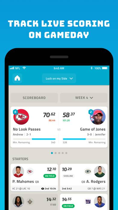 NFL Fantasy Football App Download Updated Sep 20 - Free ...