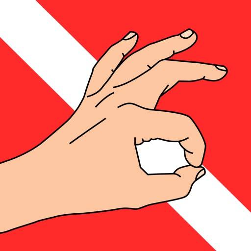 Scuba Diving Hand Signals Symbol