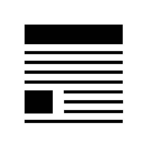 News Widget - Offline Reader icona