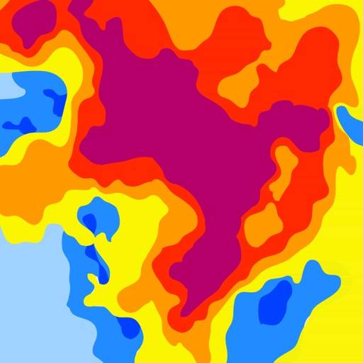 Rain radar and storm tracker for Japan