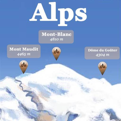 Alps Peaks AR icon
