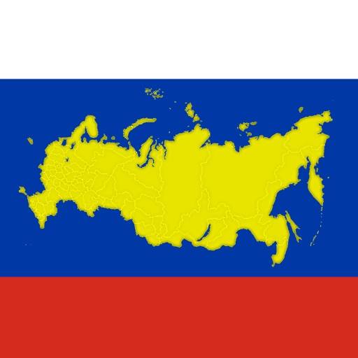 Russian Regions: Quiz on Maps & Capitals of Russia app icon