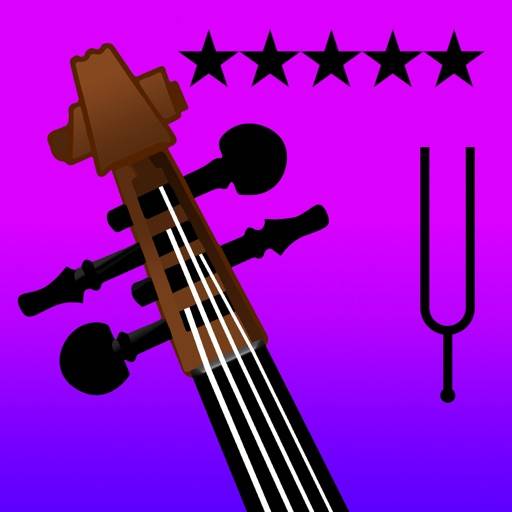 Double Bass Tuner Professional Symbol