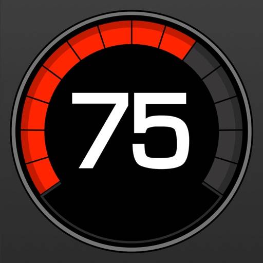 GPS Speedometer MPH Tracker app icon