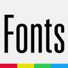 Fonts app icon