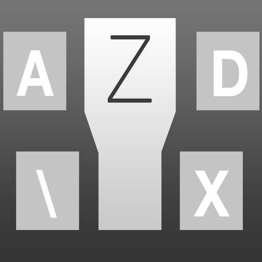 Zoom Keyboard – with Prediction: Custom Keyboard for iOS8 icono