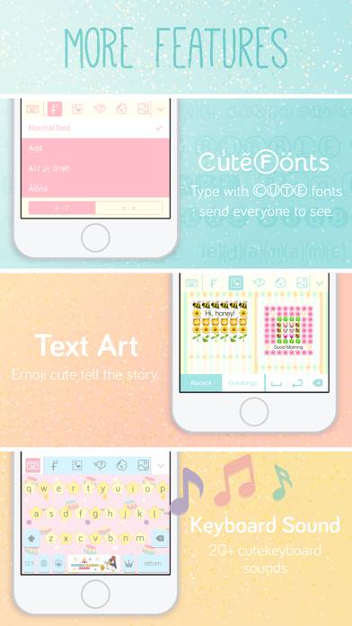 Pastel Keyboard Themes Color screenshot #6