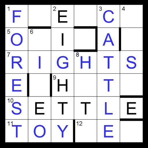 Barred Crossword app icon