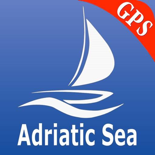 Mer Adriatique GPS Carte icône
