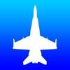 Fa18 Hornet Fighter Jet Symbol