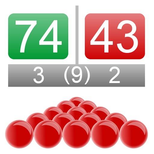 Digital Snooker Scoreboard Symbol