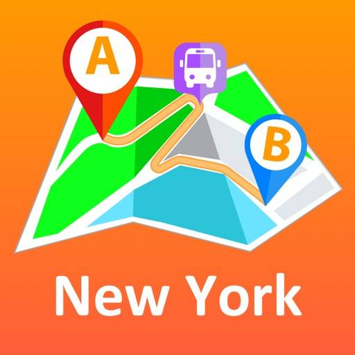 New York City - offline map Symbol