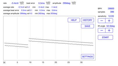 watch timegrapher software