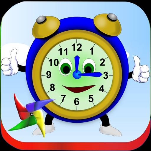 delete Learn Clock Telling Time Kids