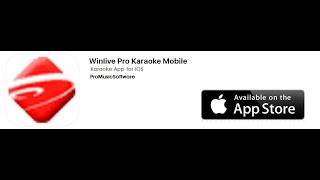 winlive pro karaoke mobile ios